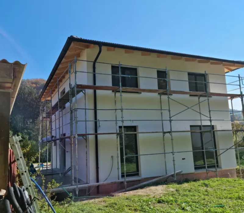 Fassadenfirma Linz Traun — Vollwärmeschutz Einfamilienhaus